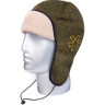 Шапка-ушанка NORFIN PILOT зеленый Р.l 302796-GN-L